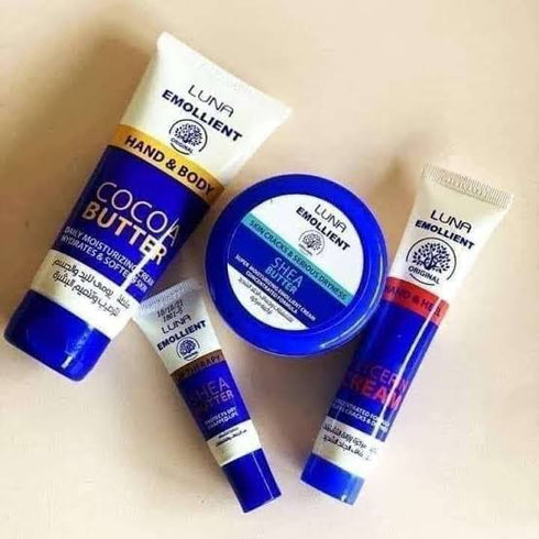 Luna Emollient Hand and Body Moisturizer with Cocoa Butter 75 gm - Luna